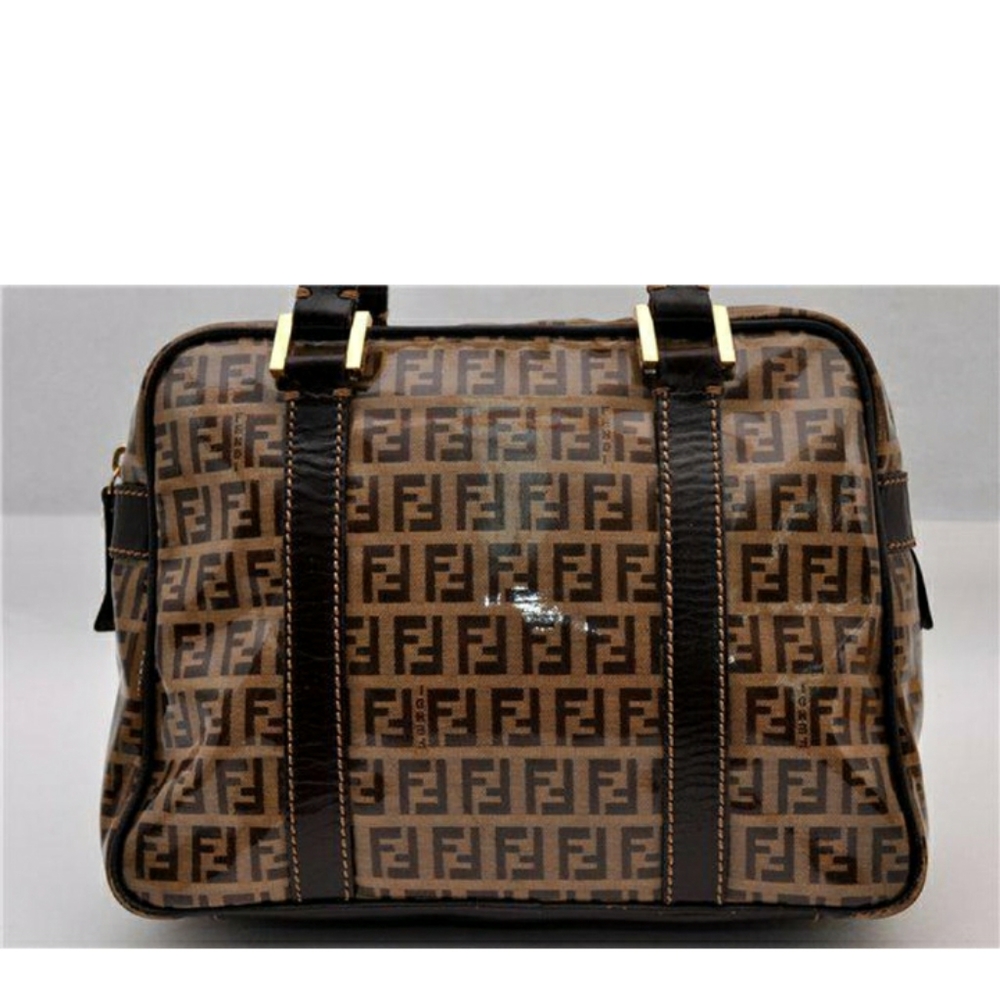 Authentic FENDI PVC Hand Bag - Picture 5 of 16